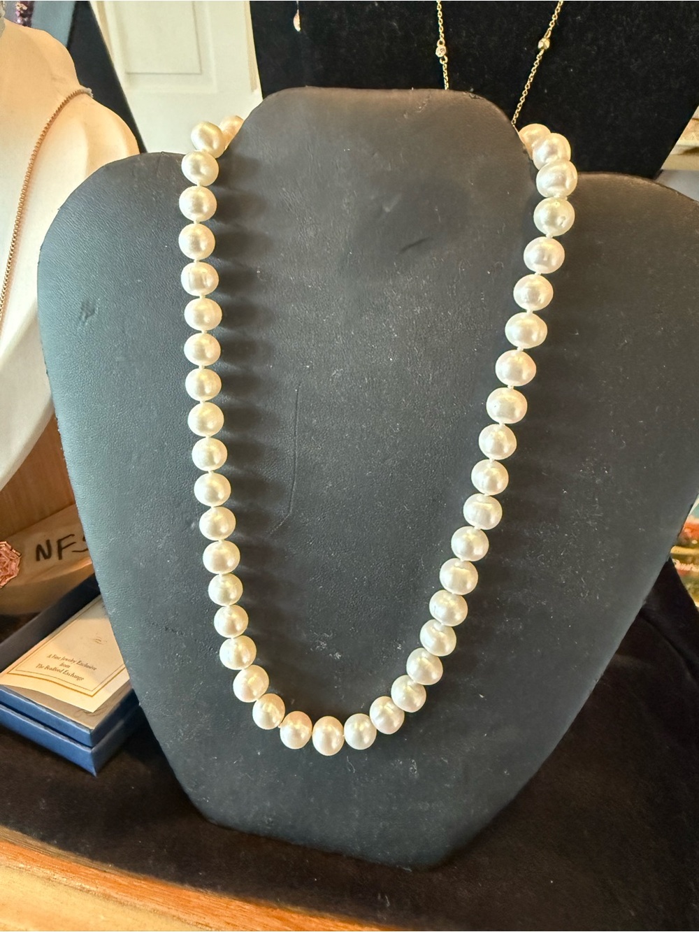 Classic White Pearl Necklace - Women Jewelry